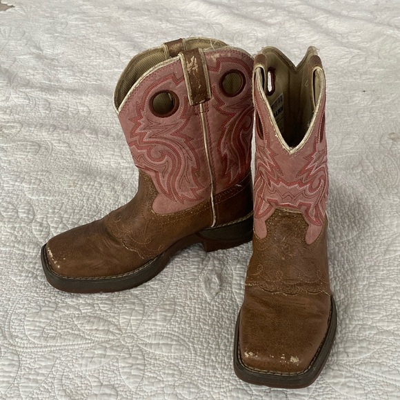 Durango Other - Durango Kids Boots in Brown and Pink